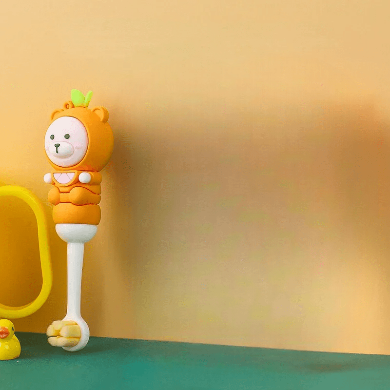 Brosse à Dents - CuteBabyToothbrush™ - Orange - Bebe Spa