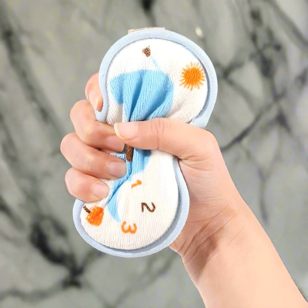 Eponge de Bain - BabyBathSponge™ - Bleu - Bebe Spa