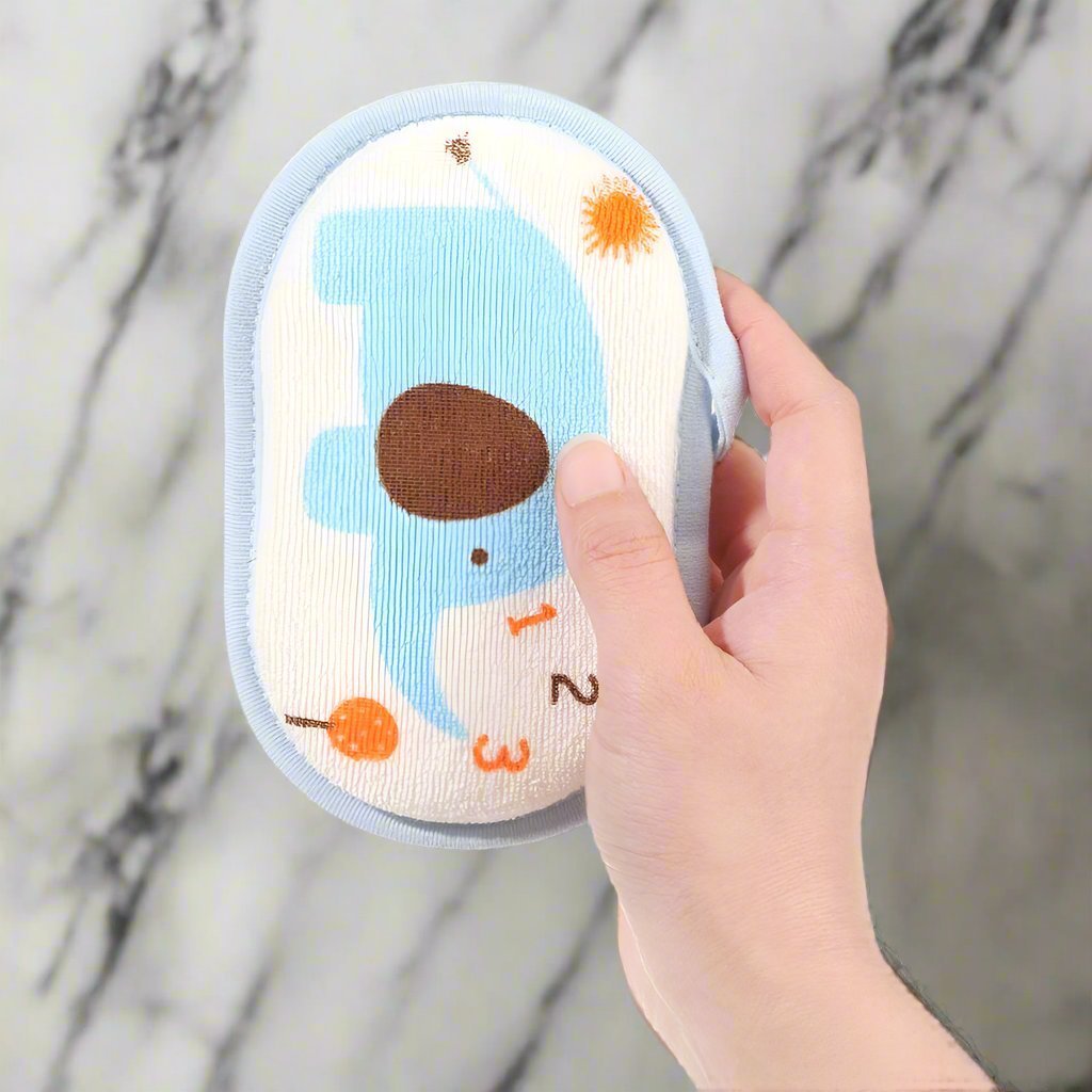 Eponge de Bain - BabyBathSponge™ - Bleu - Bebe Spa