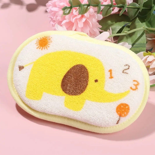 Eponge de Bain - BabyBathSponge™ - Jaune - Bebe Spa