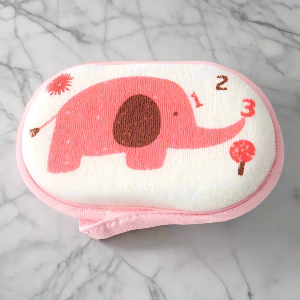Eponge de Bain - BabyBathSponge™ - Rose - Bebe Spa