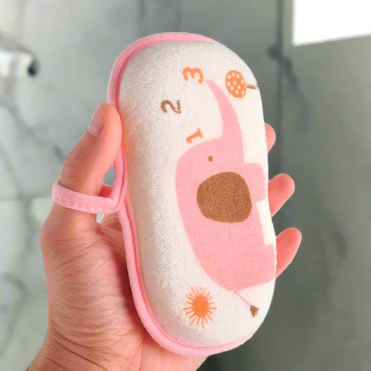 Eponge de Bain - BabyBathSponge™ - Rose - Bebe Spa