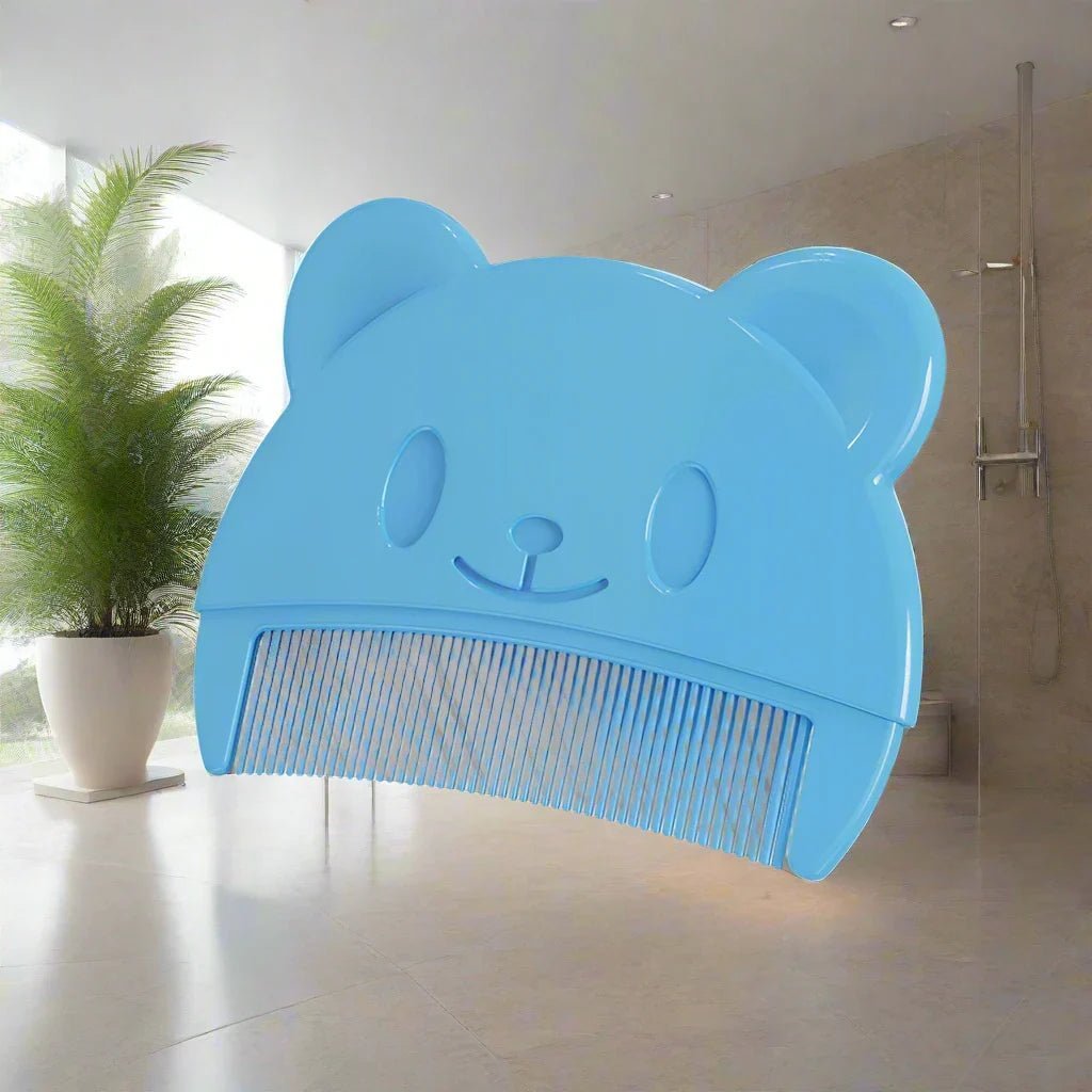 Peigne à cheveux - BabySoftComb™ - Bleu - Bebe Spa