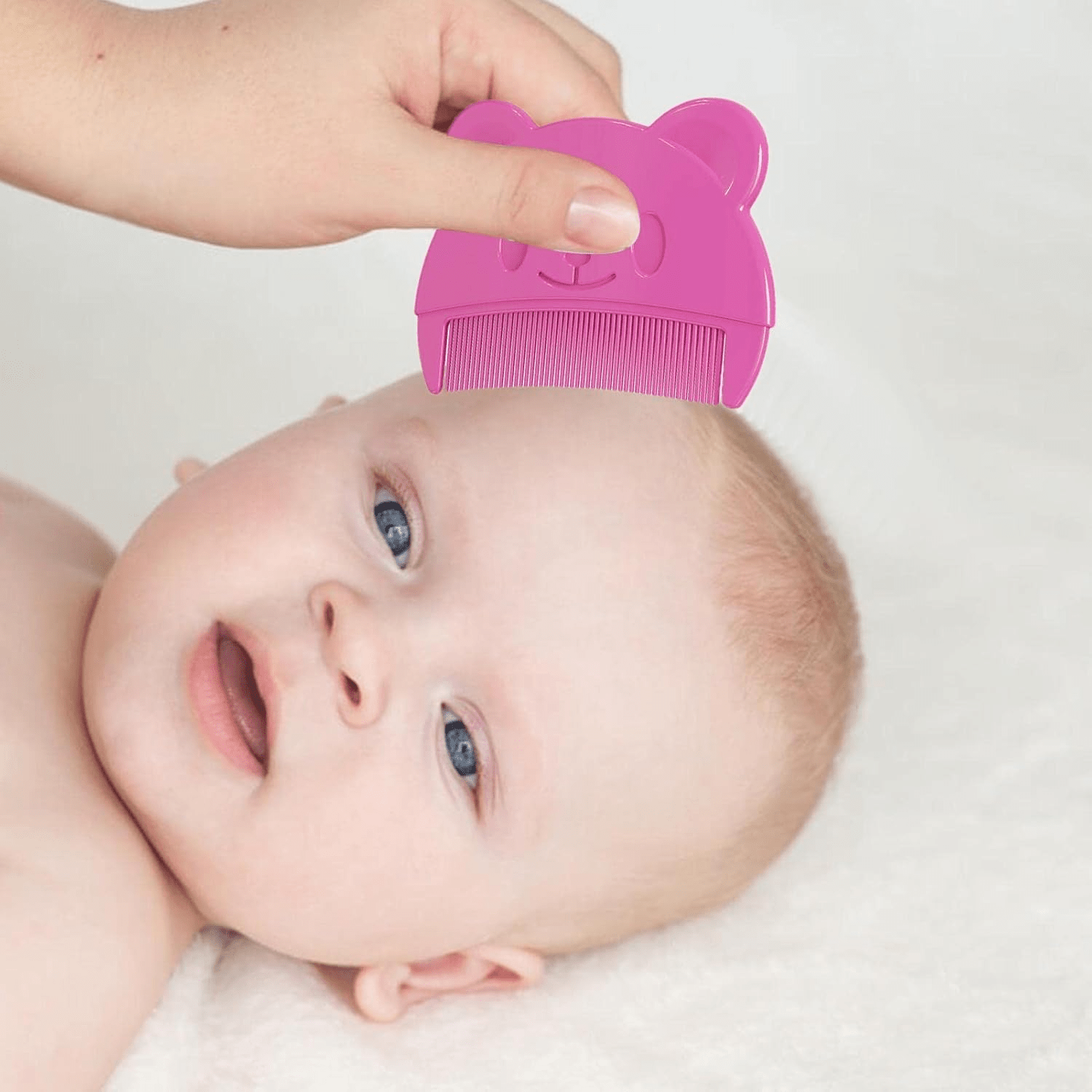 Peigne à cheveux - BabySoftComb™ - Rose - Bebe Spa