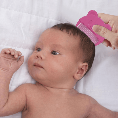 Peigne à cheveux - BabySoftComb™ - Rose - Bebe Spa