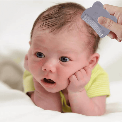 Peigne à cheveux - BabySoftComb™ - Violet - Bebe Spa