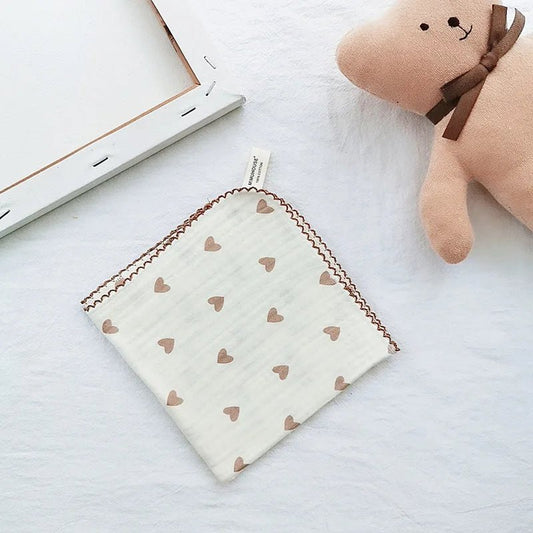 Serviette pour bebe - CottonBabyTowel™ - Coeur - Bebe Spa