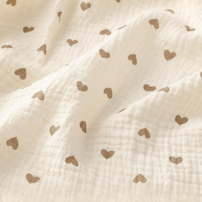 Serviette pour bebe - CottonBabyTowel™ - Coeur - Bebe Spa