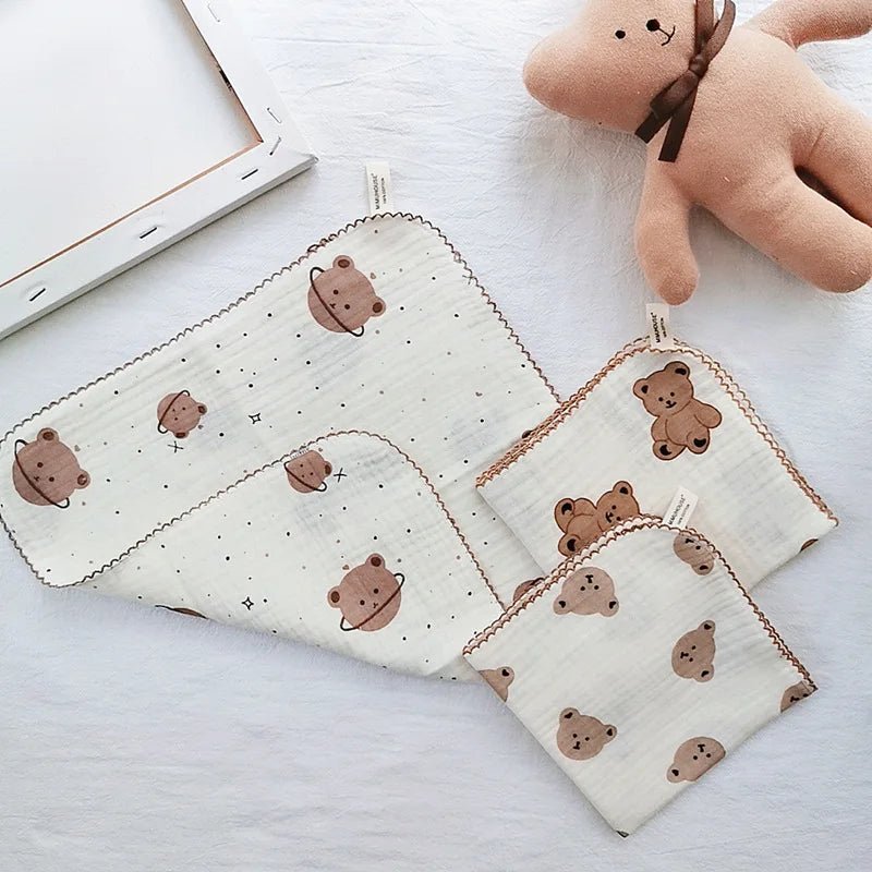 Serviette pour bebe - CottonBabyTowel™ - Ours - Bebe Spa