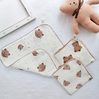 Serviette pour bebe - CottonBabyTowel™ - Ours - Bebe Spa