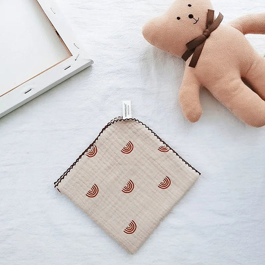 Serviette pour bebe - CottonBabyTowel™ - Petit Arc en ciel - Bebe Spa