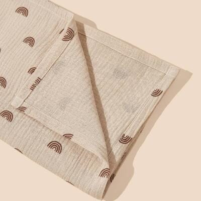 Serviette pour bebe - CottonBabyTowel™ - Petit Arc en ciel - Bebe Spa